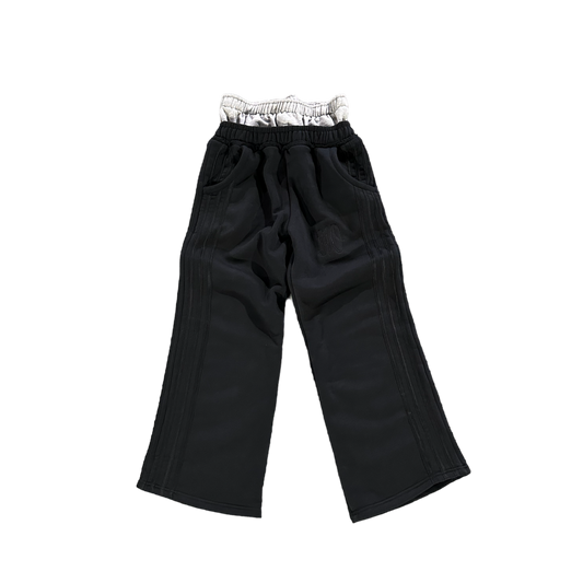 *Kuro* Double Layered Trackpants