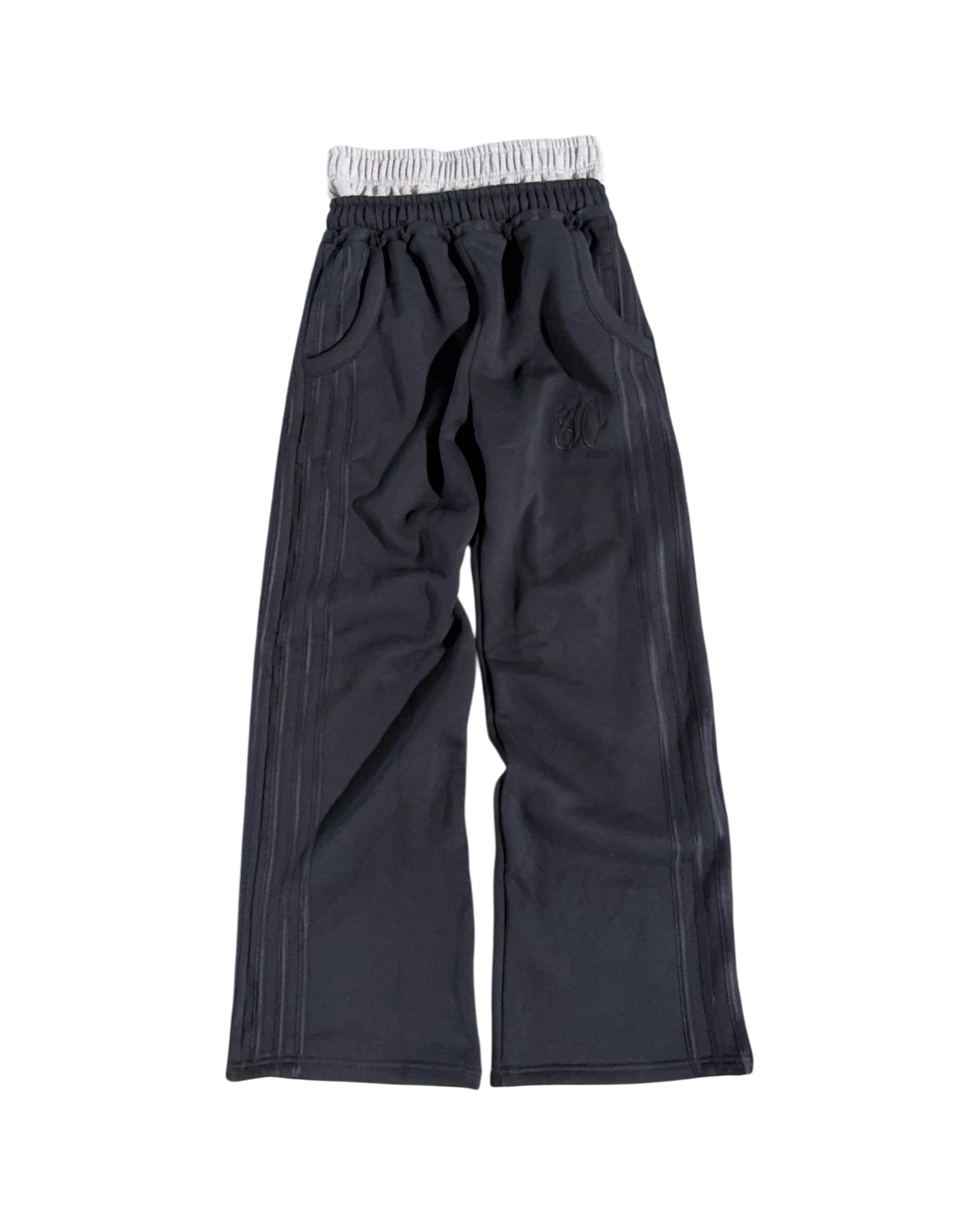 *Kuro* Double Layered Trackpants