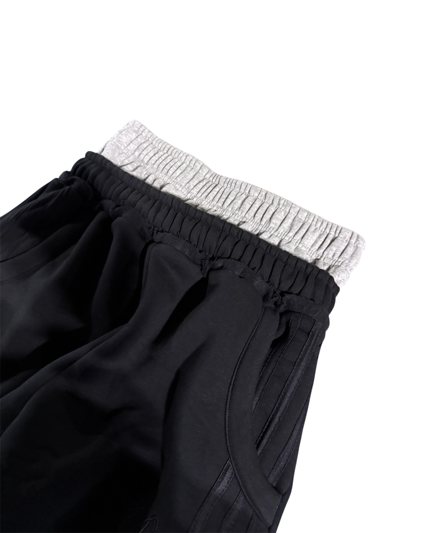 *Kuro* Double Layered Trackpants